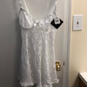 White Lace Nighty